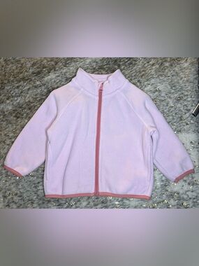 5 for $25🔥Wonder Nation Pink Fleece Zip Front‎ Jacket 12M
